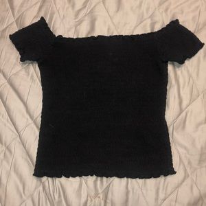 Ribbed Hollister Top